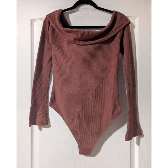 NEW Free People | Autumn Cozy Bodysuit In Canyon Sunset - Picture 3 of 9